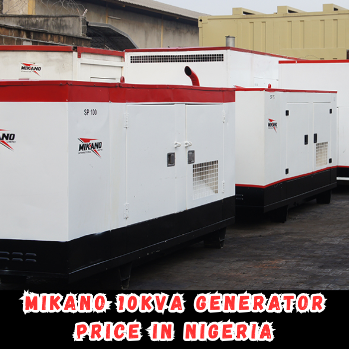 Mikano 10kVA Generator Price in Nigeria