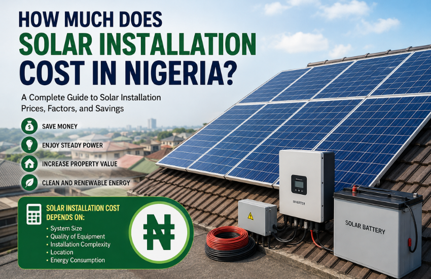 How Much Does Solar Installation Cost in Nigeria